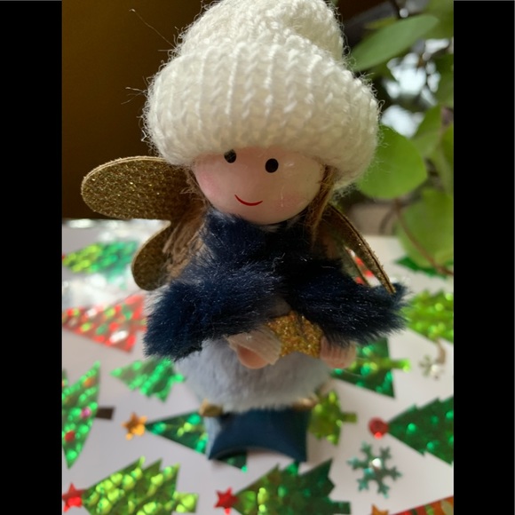 No name 6 inches Angel figurine standing - Picture 2 of 3